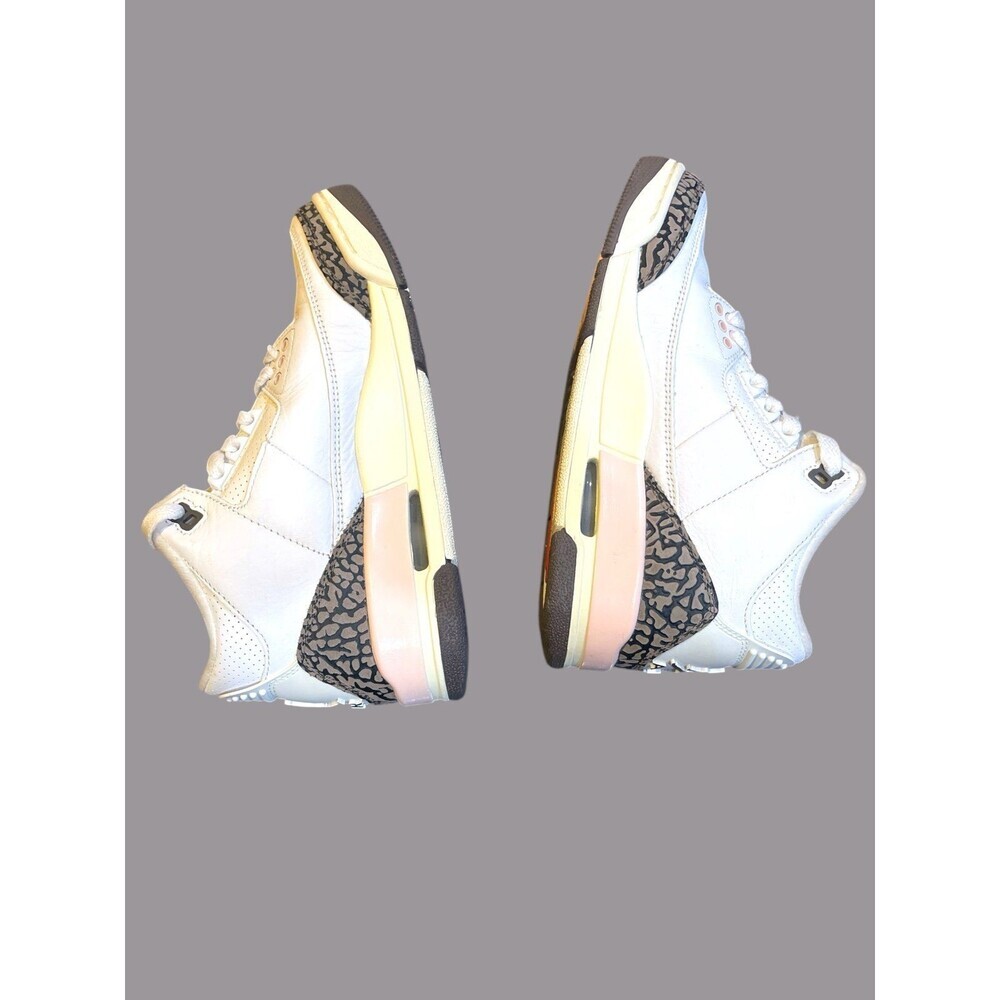 Women’s Size 6 Air Jordan 3 Retro Dark Mocha Sneakers Shoes OG Box - Picture 6 of 10